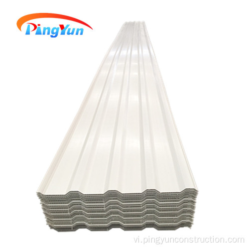 tường nhựa đầy màu sắc PVC tấm rỗng